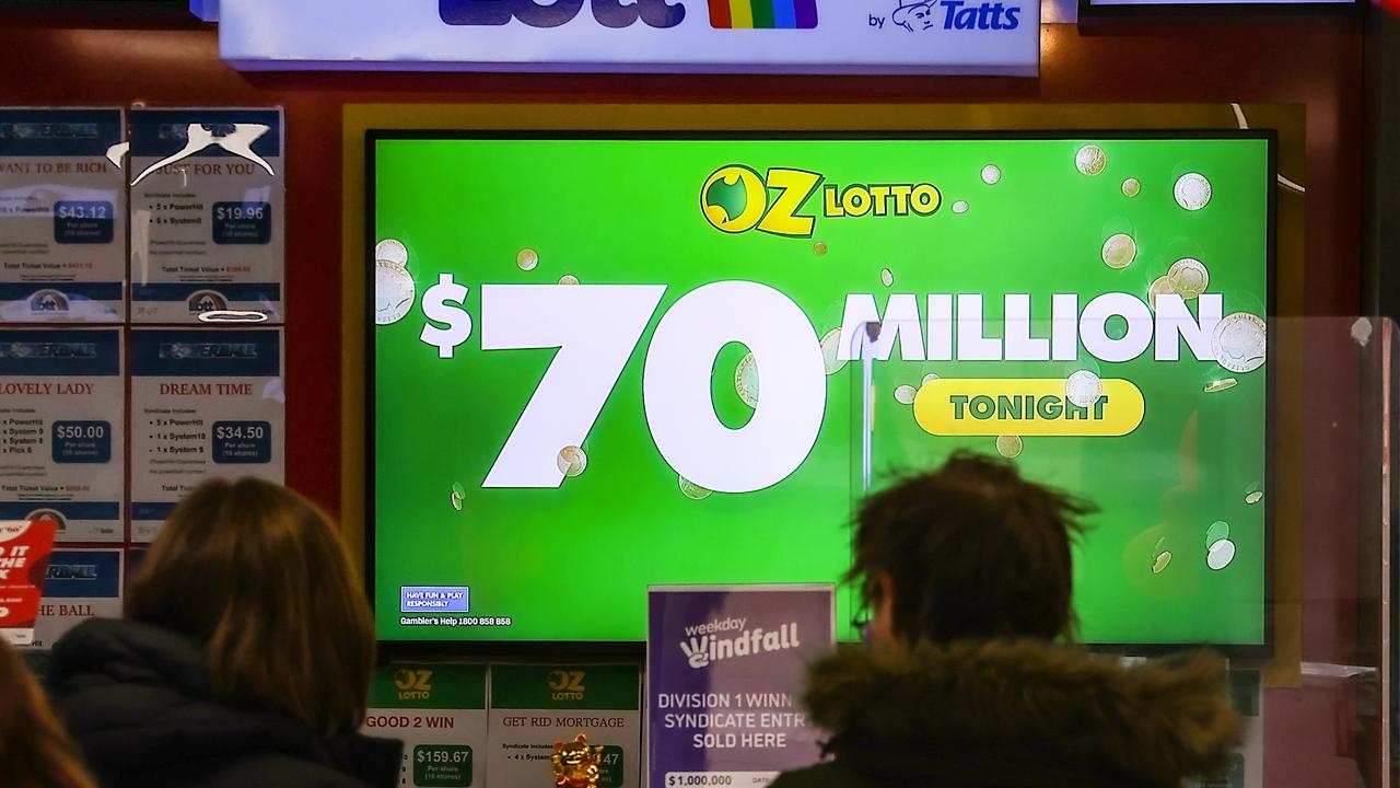 ‘All a dream': Tassie man pockets enormous $70m Oz Lotto jackpot win