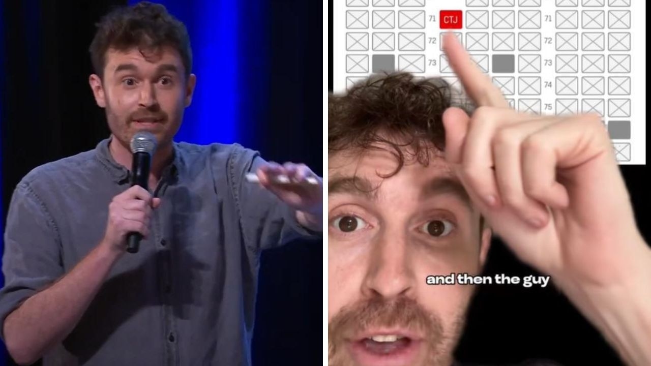 ‘Get real, mate': Aussie comedian shuts down plane request