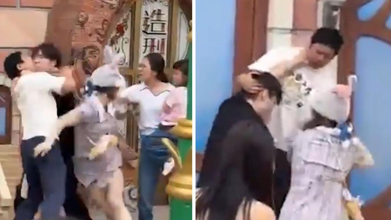 Families brawl at Disneyland over photo bombing, line-cutting