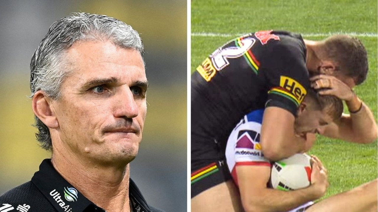 Panthers' season from hell gets worse as enforcer Liam Henry banned for nasty crusher tackle