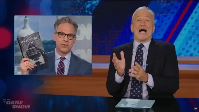 Jon Stewart rips CNN over Jake Tapper's book ‘Original Sin' on Joe Biden's decline: ‘How weird'