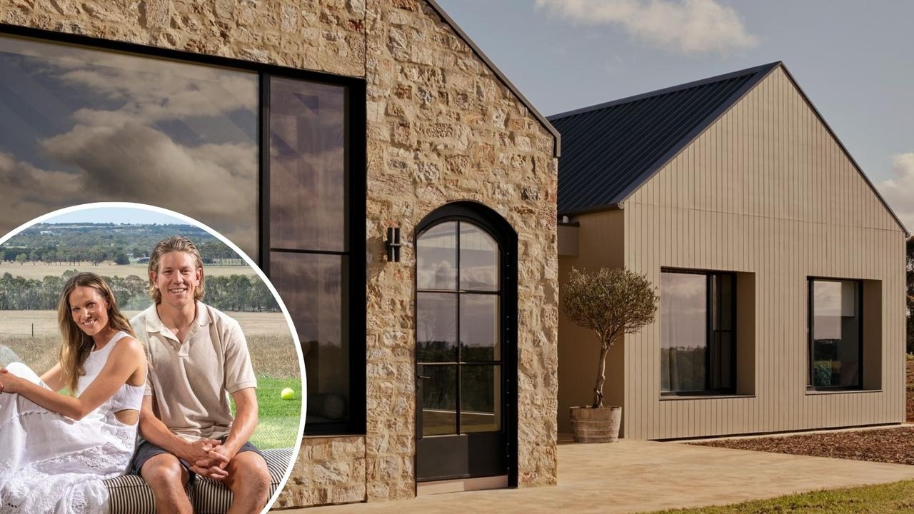 Inside Geelong Cats player Rhys Stanley's luxe Surf Coast farmhouse