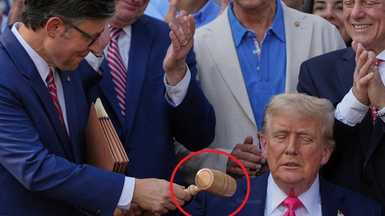 US politics live: Telling moment as Donald Trump signs his ‘Big, Beautiful Bill'