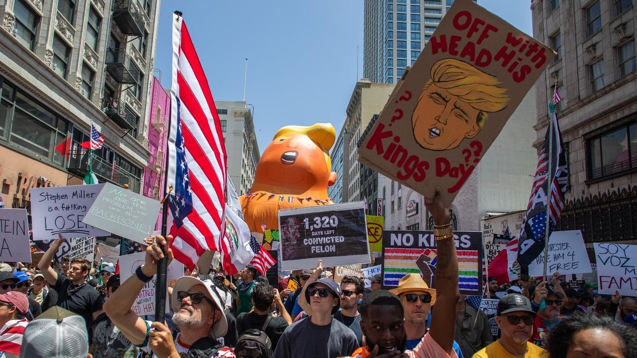 ‘Sad': Another wave of protests erupts rallying against Trump administration