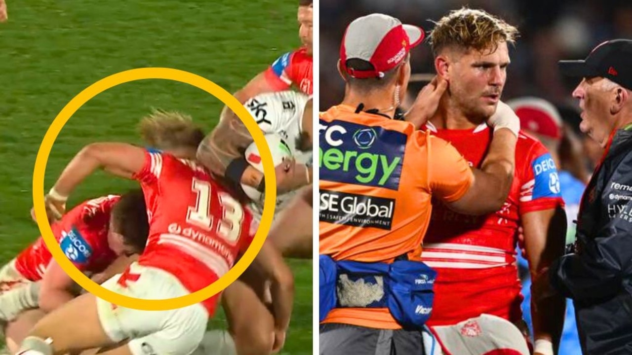 ‘Awful scenes' as three Dragons knocked out against the Warriors