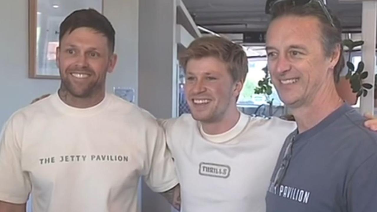 Robert Irwin returns to Jetty Pavilion to settle tab
