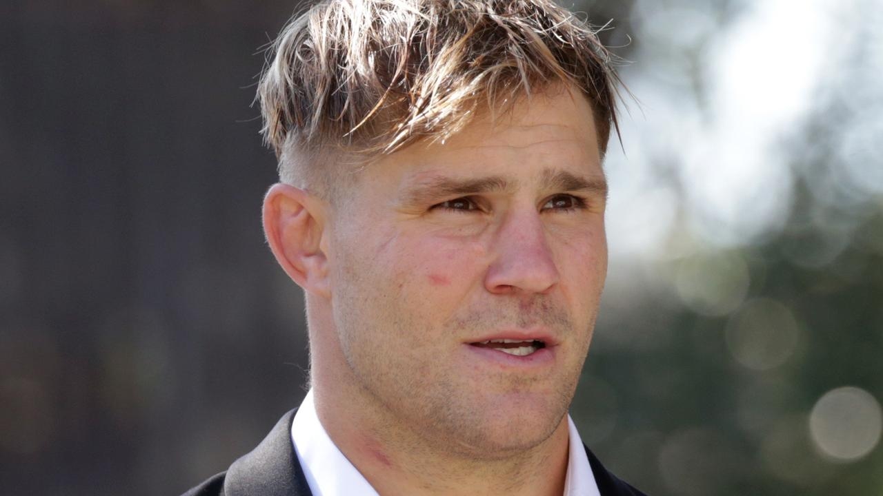 Dragons star Jack de Belin appears in court to confront lying cop