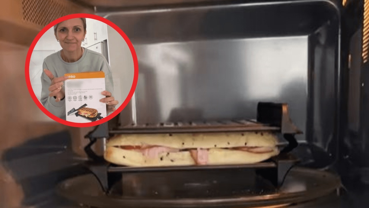 Kmart's viral Microwave Toastie Maker has gotten an upgrade to the Microwave Grill Plate