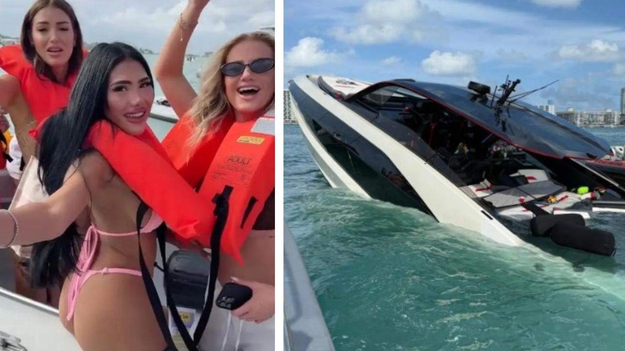 ‘No f**ks given': More than 30 influencers rescued from sinking $4m yacht