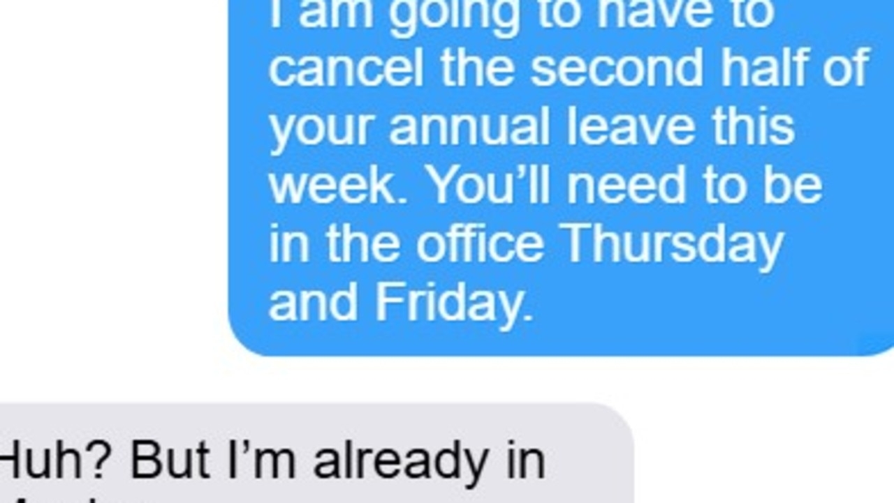 ‘This is a joke right?' Boss goes viral for trying to cancel worker's annual leave