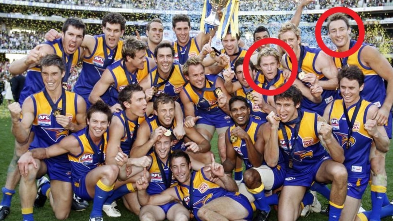 Grim reality behind AFL's most tragic team, the 2006 West Coast Eagles