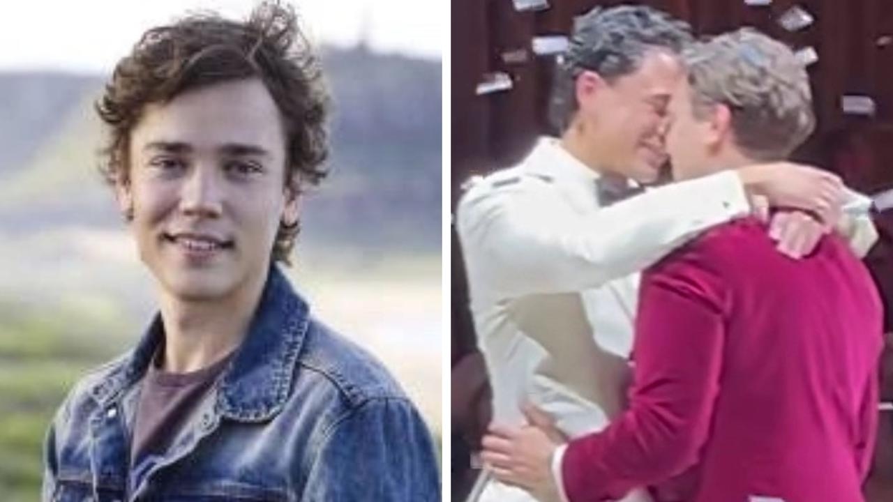 Home and Away star Lukas Radovich marries partner in lavish Sydney wedding