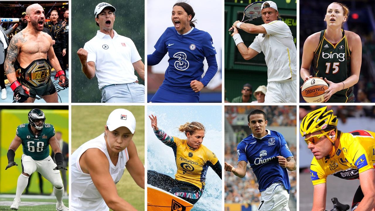 Who is the best Australian sporting export of the 21st century?