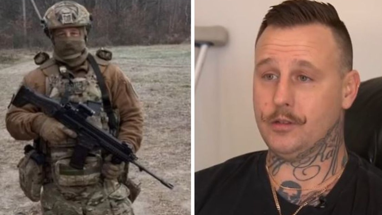 Aussie volunteer soldier returns to Ukraine after losing leg