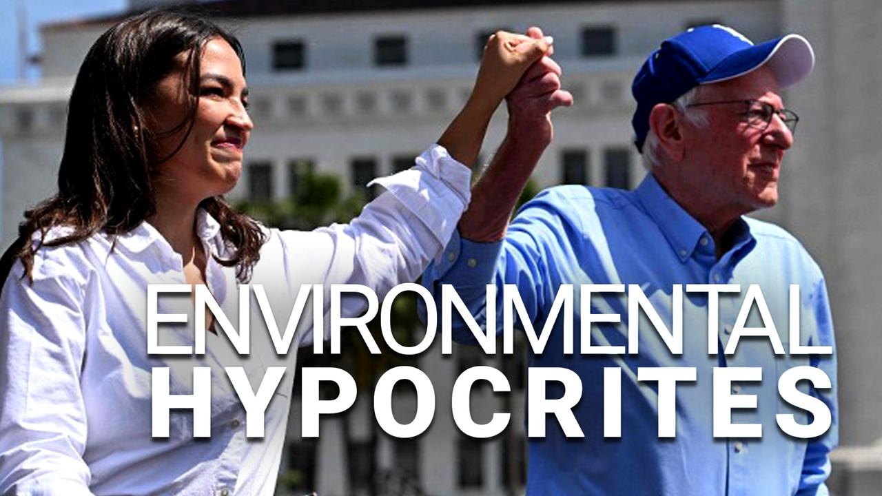 AOC and Bernie Sanders blasted for flying on a private jet during ‘Fight Oligarchy' tour