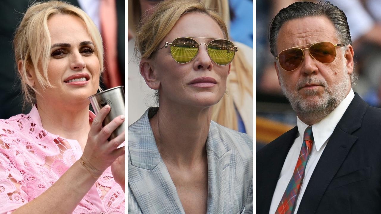Rebel Wilson, Russell Crowe and Cate Blanchett and more stars spotted at Wimbledon