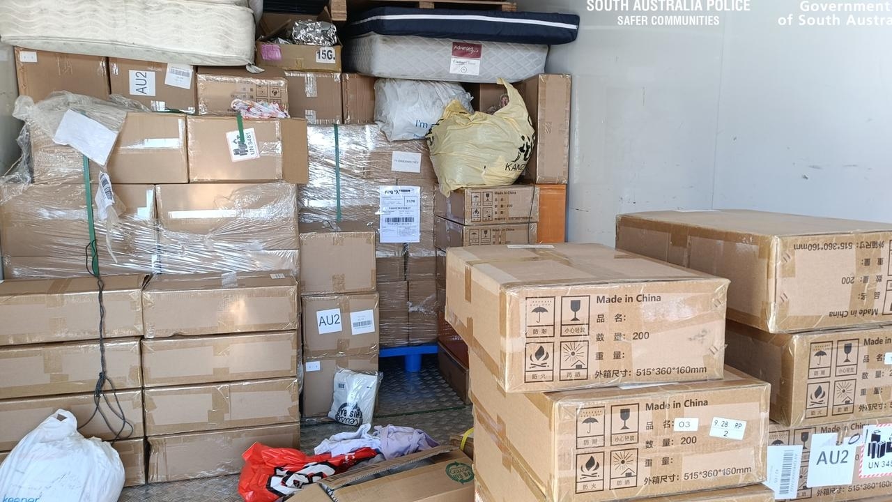 Port Augusta tobacco bust leads to two arrests, nearly $2m in vapes seized