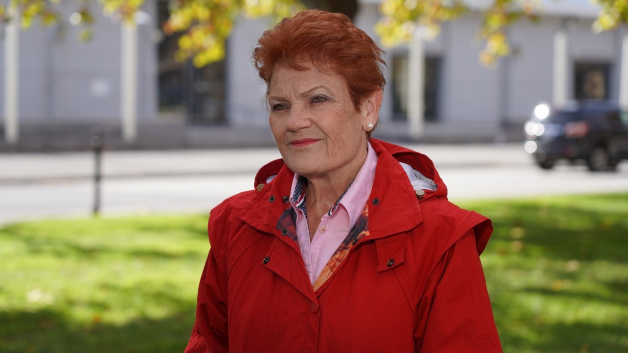 Pauline Hanson tells re-formed Coalition to 'start working together' on 'good' policies and 'conservative values' if it wants to beat Labor Party next federal election
