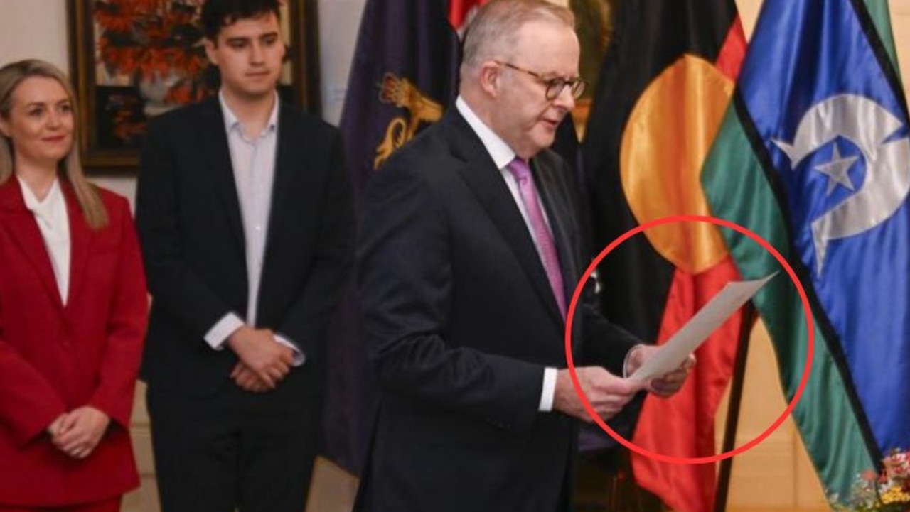 ‘Personal decision': Unusual detail in Anthony Albanese's swearing-in sparks debate