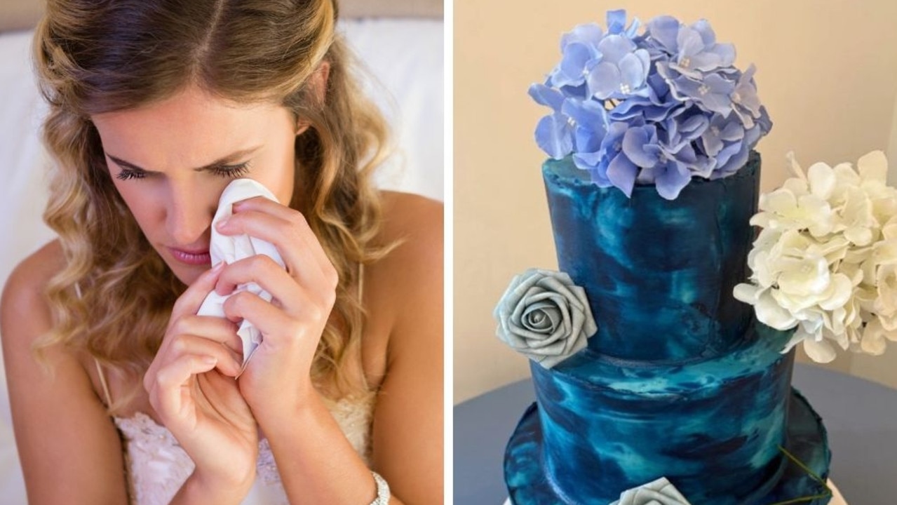 Bride ‘livid' after shocking wedding cake fail