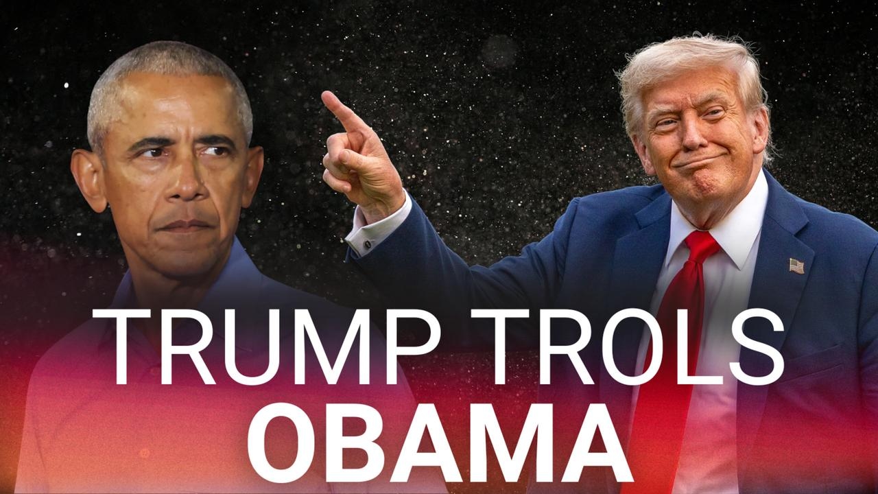 Donald Trump mocks Barack Obama with AI video of him being arrested and behind bars