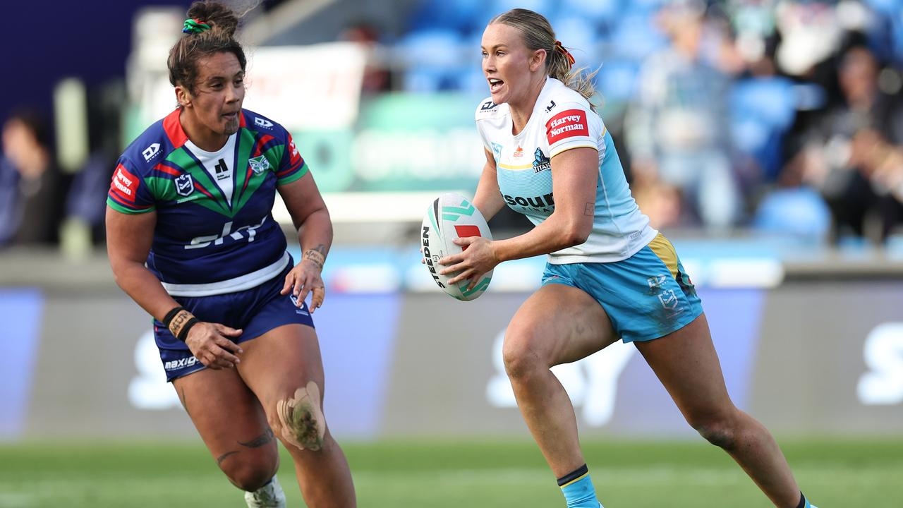 The Gold Coast Titans put poor attacking start behind them in NRLW win over New Zealand warriors