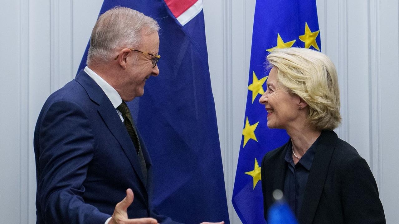 EU tipped to give up naming rights for Australian trade deal