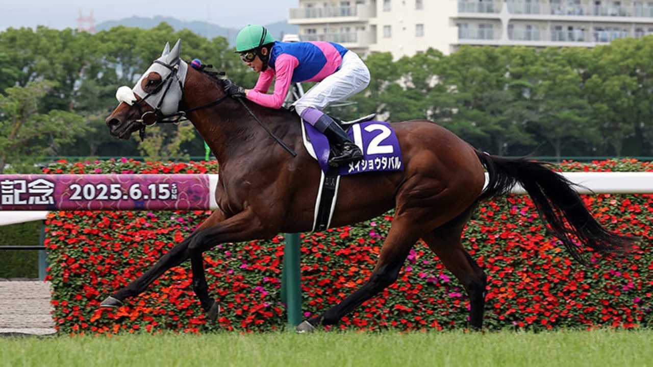 Japanese frontrunner Meisho Tabaru books 2025 Cox Plate start