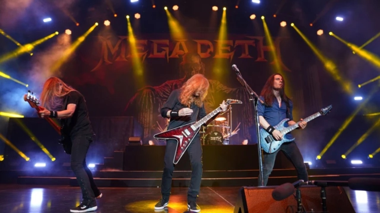 Thrash metal band Megadeth uses artificial intelligence to say goodbye as it announces it's 17th album and farewell tour