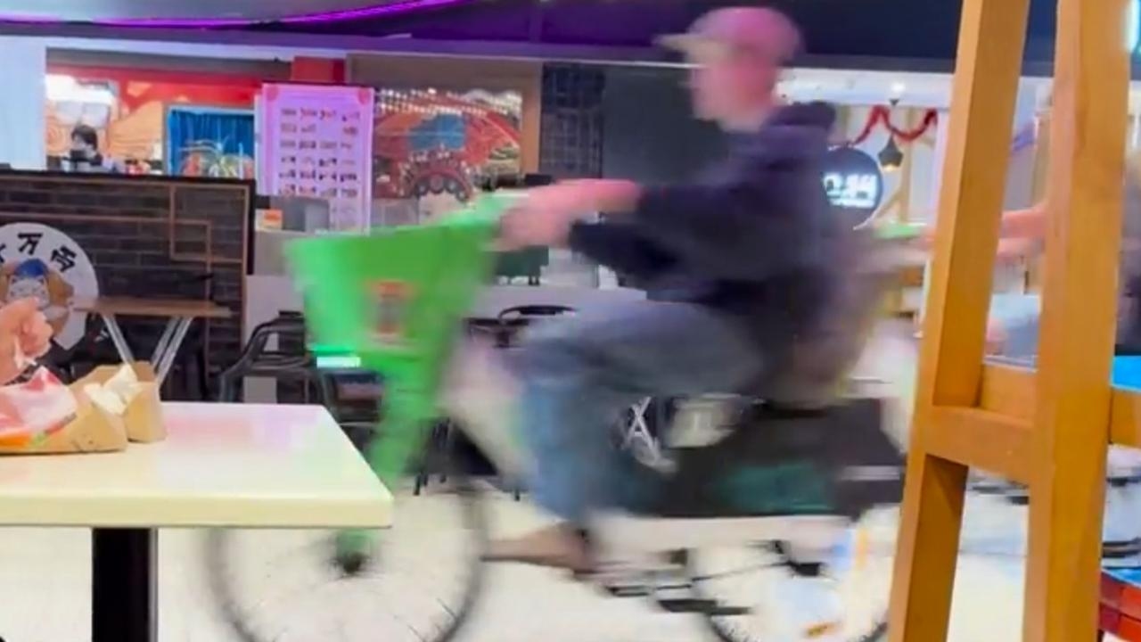 ‘Idiots': Teens filmed riding e-bikes through food court