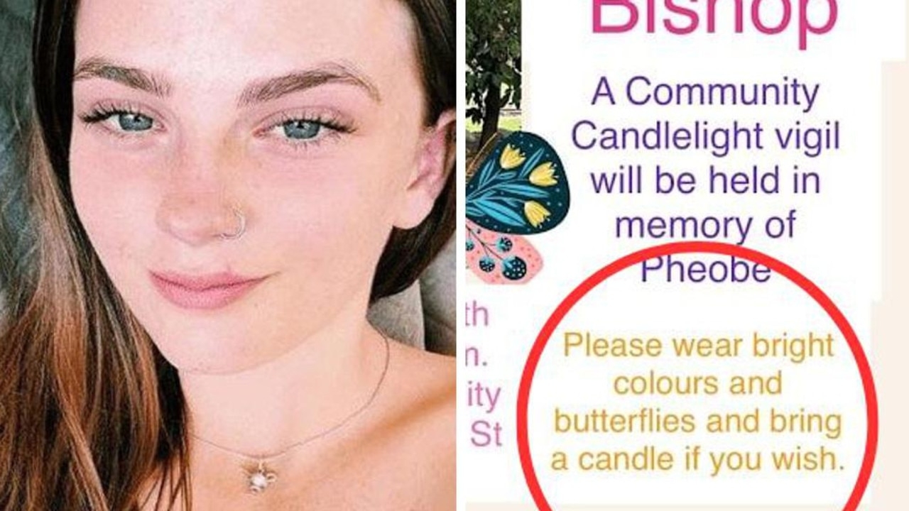 Candlelight vigil for missing teen Pheobe Bishop after police discover human remains