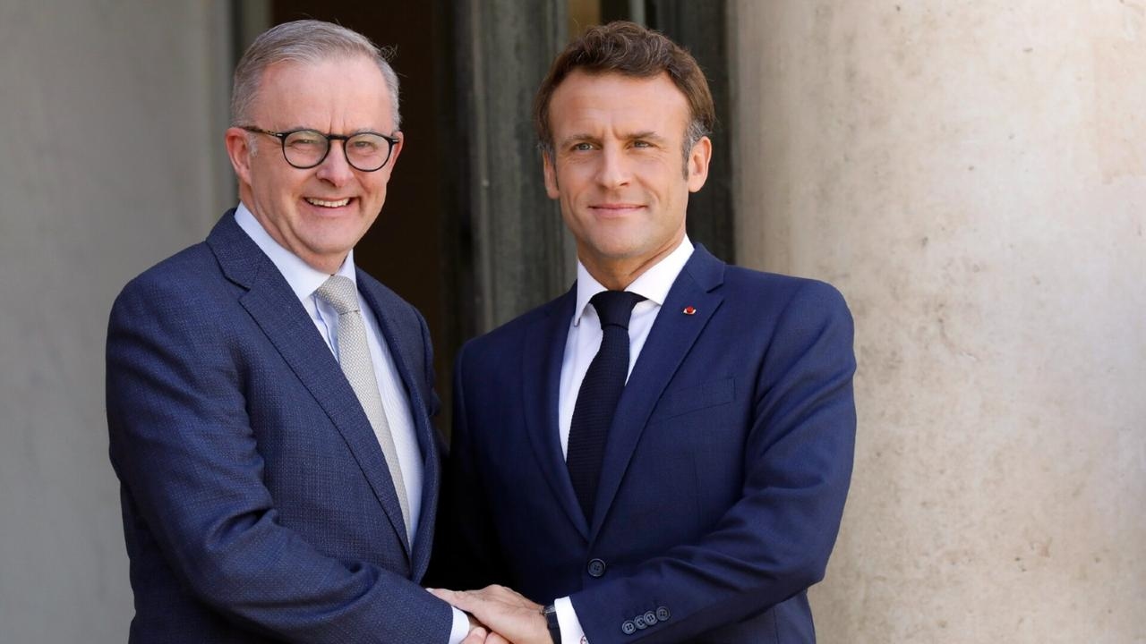 Anthony Albanese and Emmanuel Macron discuss Palestine in call