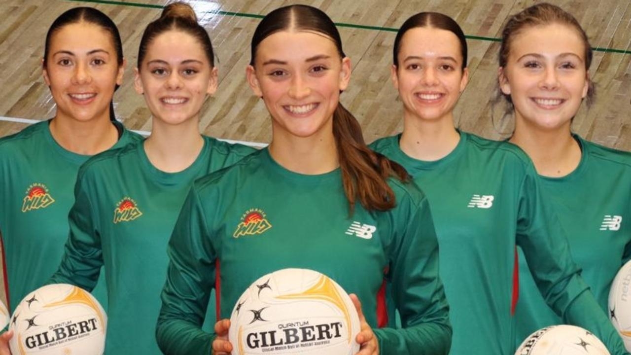 Tasmania's top 14: Rising netball talents set to represent at Nationals