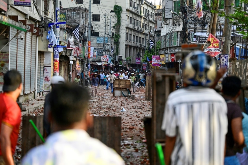 Bangladeshis cling to protest dreams a year after revolution