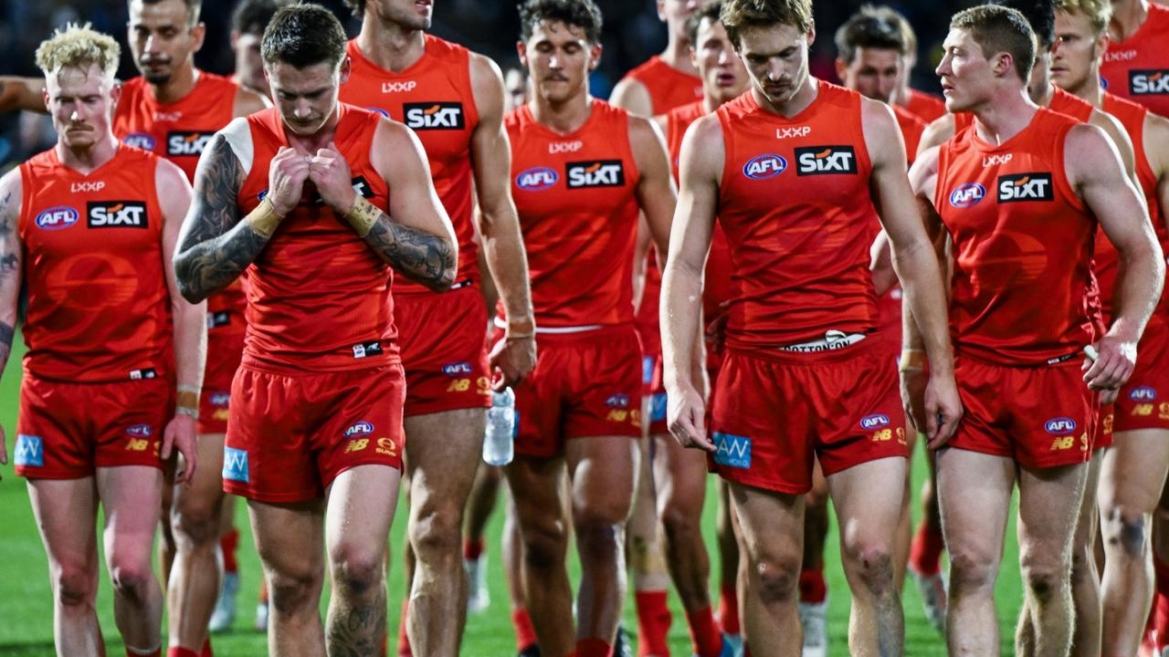 Gold Coast Suns coach Damien Hardwick says his team will learn from and not shy away from Adelaide shellacking