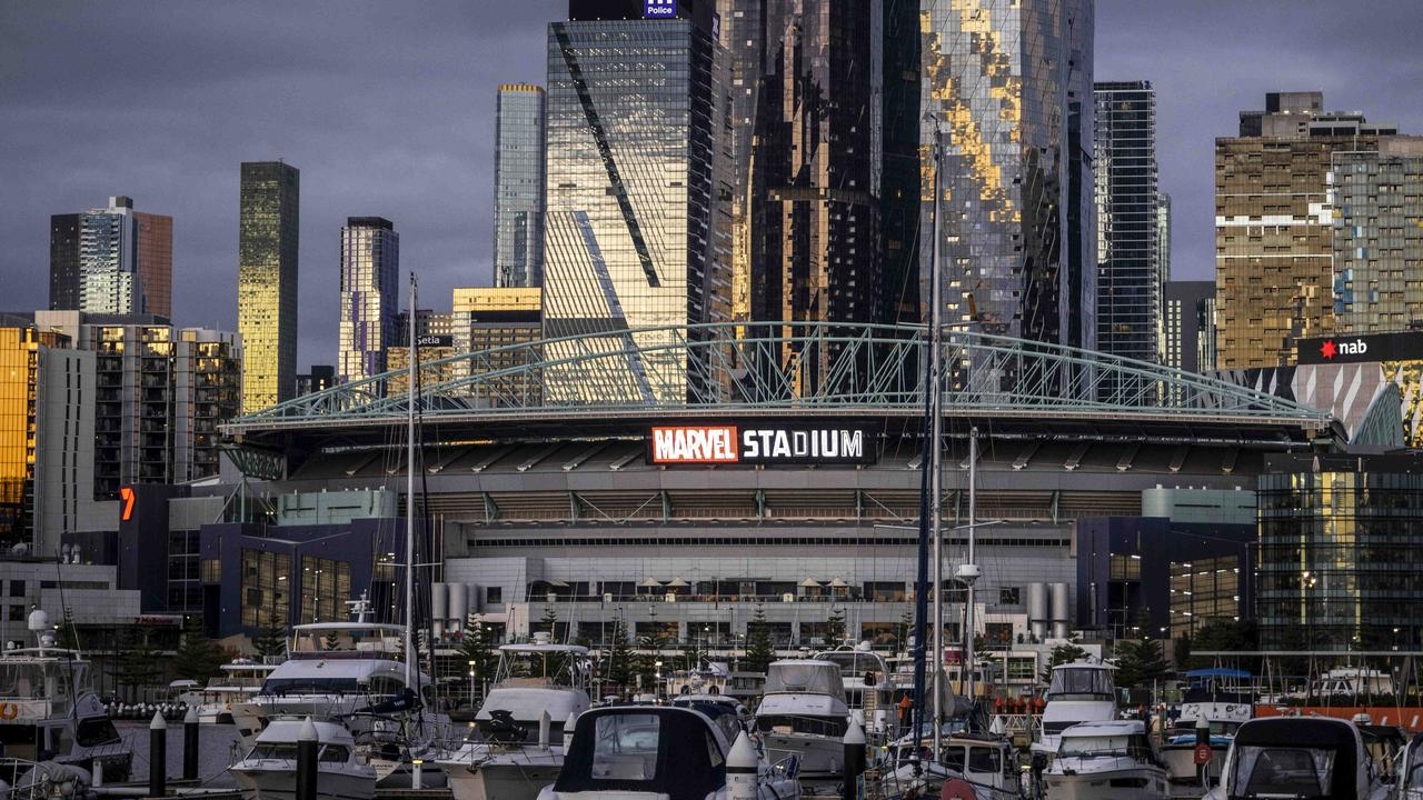 Teen allegedly found with knife and imitation gun outside AFL match