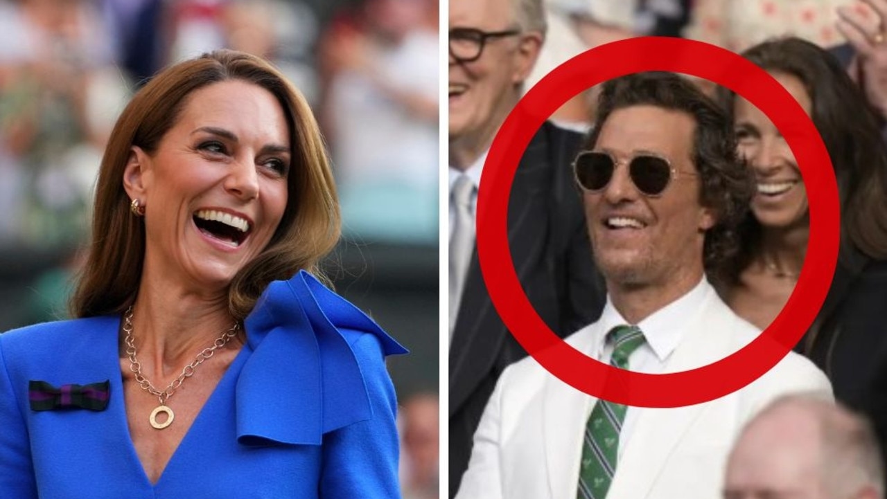 Matthew McConaughey praised for sweet Kate gesture at Wimbledon