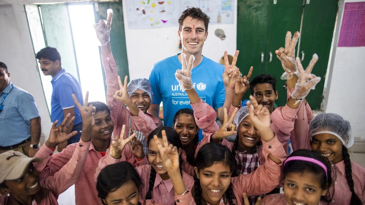 Australian cricket captain Pat Cummins champions kids' literacy