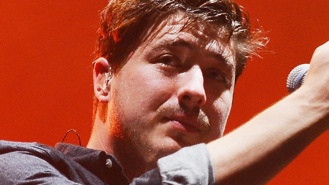 Folk-rock frontman Marcus Mumford doesn't look like this anymore