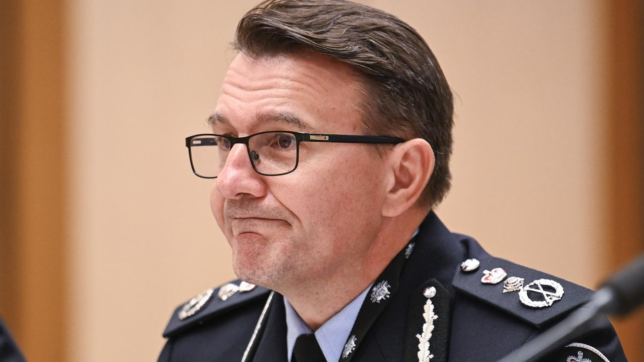 AFP Commissioner Reece Kershaw mum on resignation rumours after Dural caravan controversy