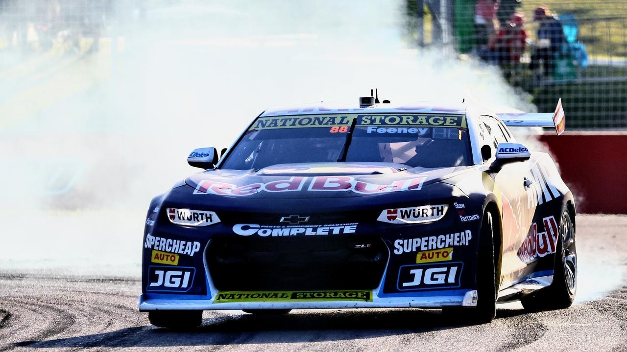 Broc Feeney leads a Triple Eight 1-2 with Will Brown to put one hand on the Supercars Sprint Cup