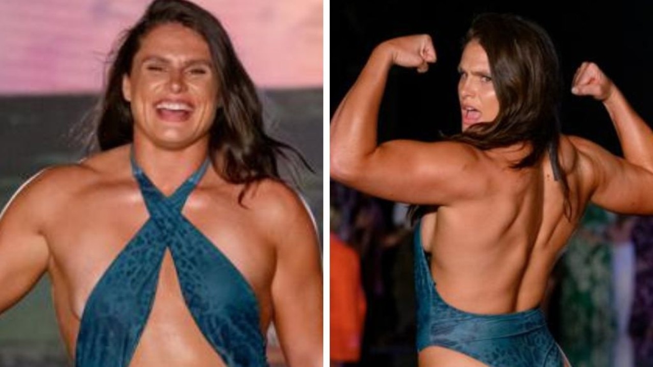 Rugby star's Ilona Maher's Miami Swim Week reveal