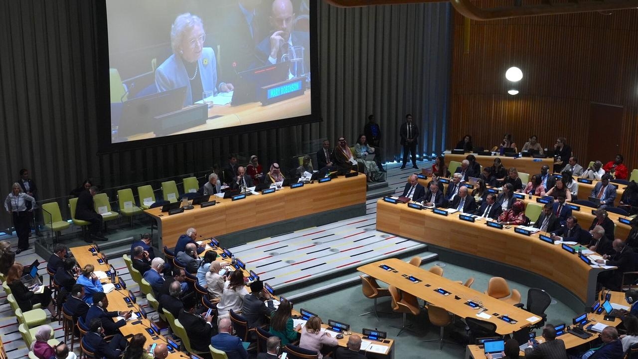 Palestinian PM urges countries to work towards two state solution at UN meeting