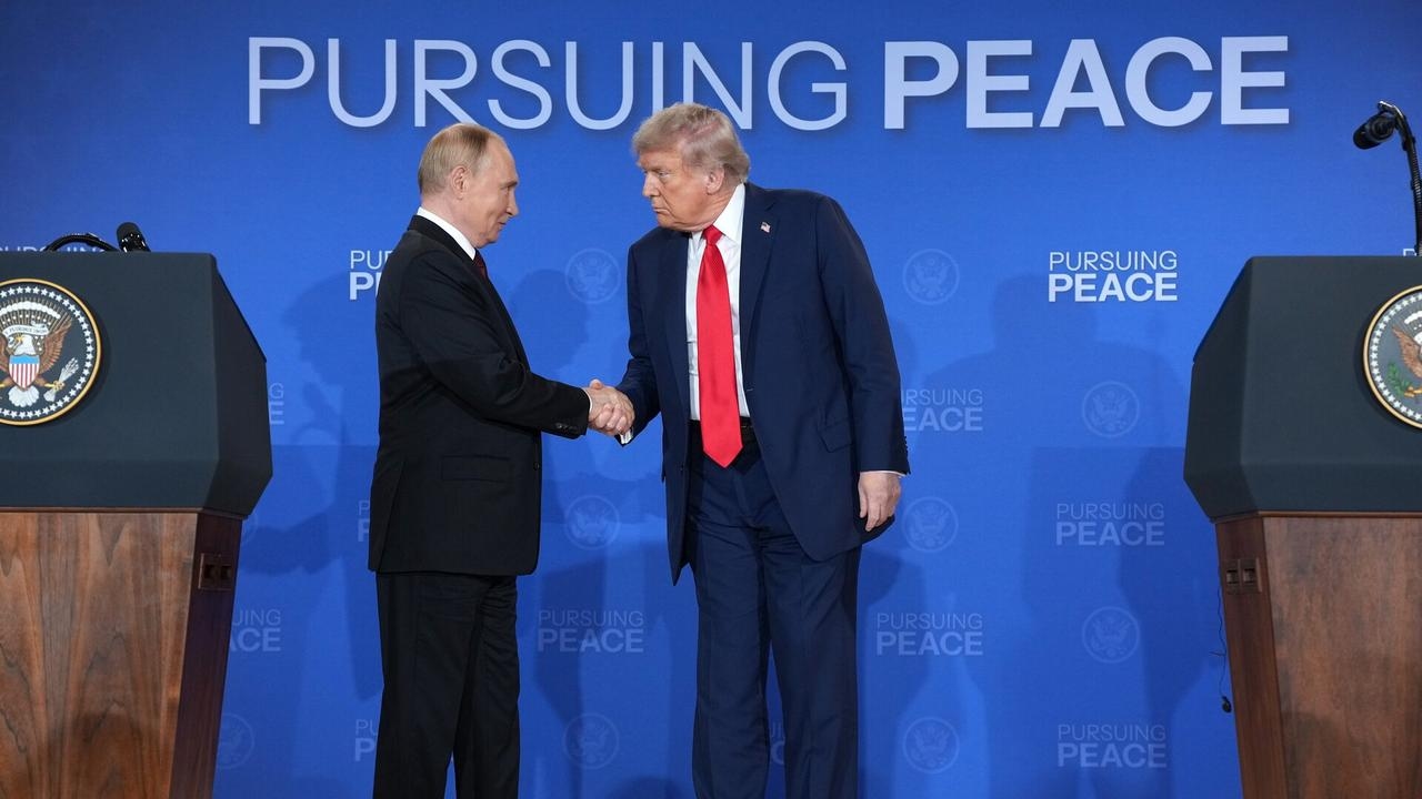IN FULL: Donald Trump and Vladimir Putin hold historic joint press conference