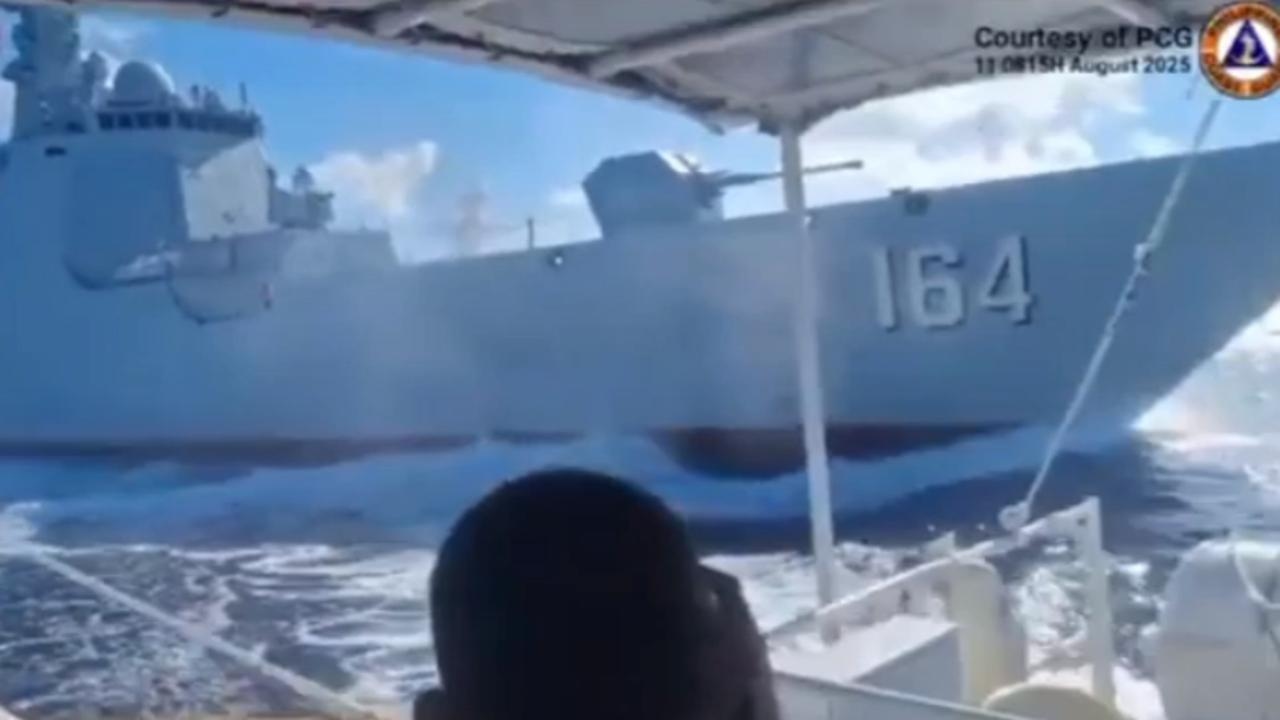 Chinese ships collide while chasing Philippine vessel