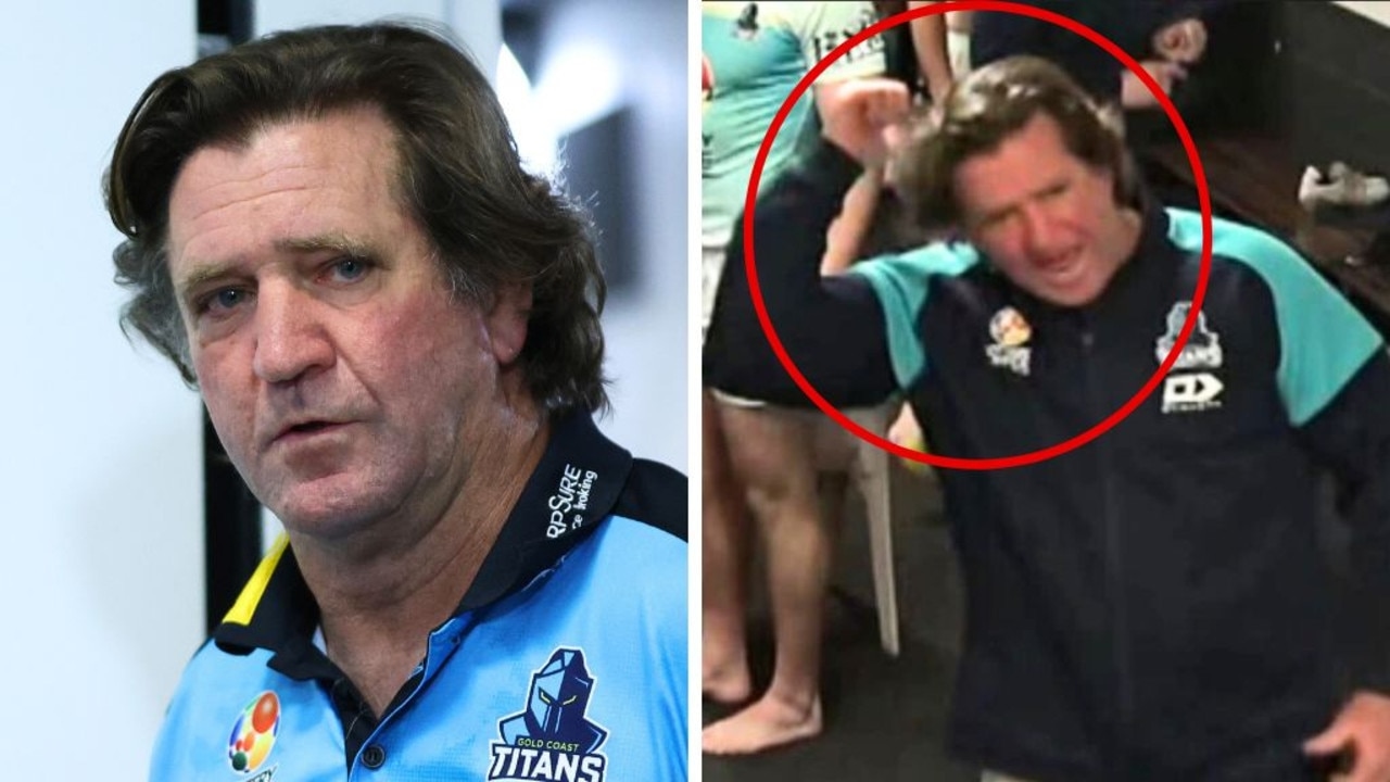 Des Hasler's wild post-game spray vindicated as Titans grab shock win in coach's milestone match