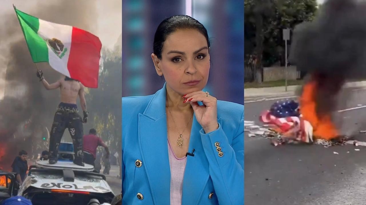 Lefties Losing It: LA rioters fly Mexican flag, burn the Stars and Stripes