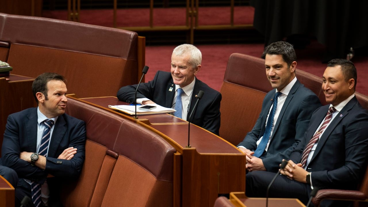 Labor blocks debate on Coalition Senators Alex Antic and Matt Canavan's bill to restore biological definitions in Sex Discrimination Act