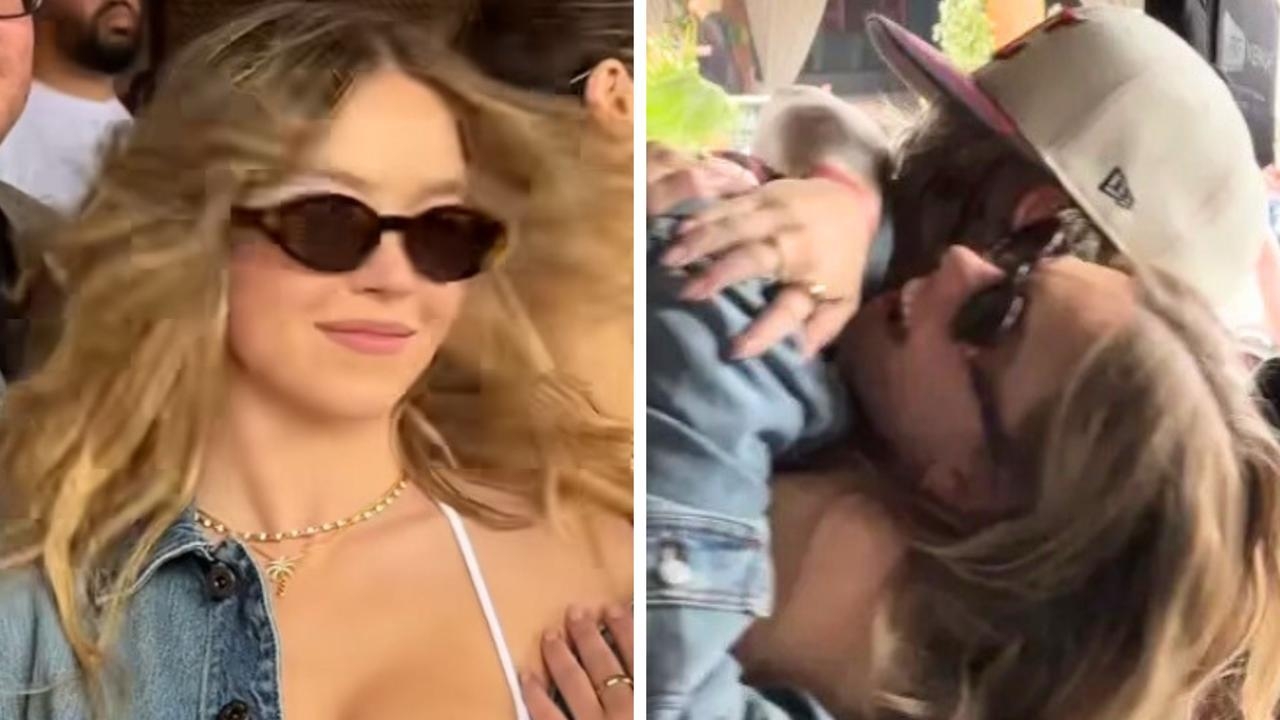 Newly-single Sydney Sweeney shares intimate moment with MGK in Las Vegas