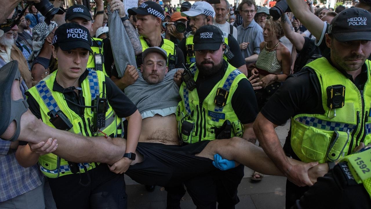 Some of the 522 arrested at Palestine Action protest were released on bail ‘immediately'